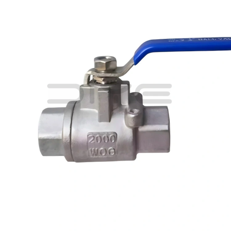 2PC Threaded Ball Valve 2000WOG